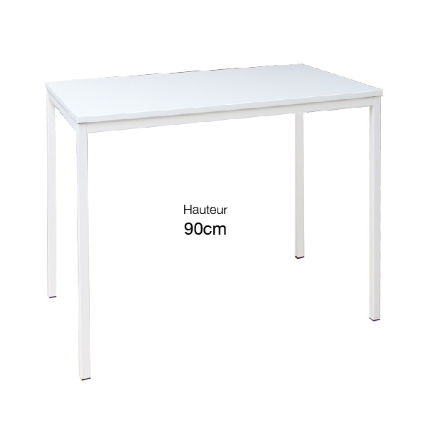 ROMY 110X70 H90 BLANC / BLANC CRAIE